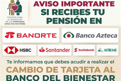 Secretar A De Bienestar Inicia Cambio De Tarjetas Al Banco Del