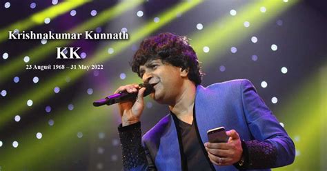 krishnakumar kunnath kk biography career personal life biography