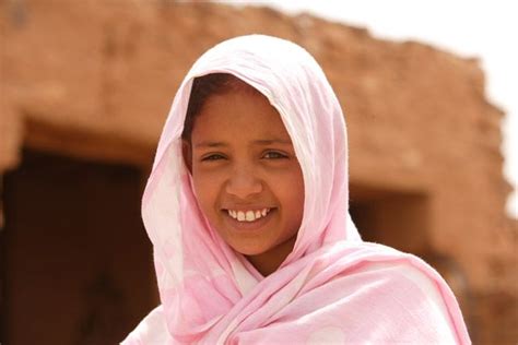 Africa Tuareg Berber In A Refugee Camp Mauritania Tribal Hair