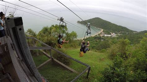 GOPR0419 Descendo a Tirolesa Balneário Camboriu SC YouTube