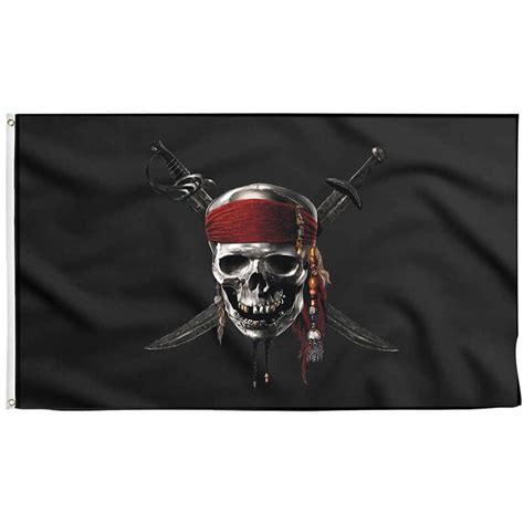 Acheter Drapeau Pirates des Caraïbes Jolly Roger