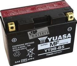 Motobaterie Yuasa Yt B Bs V Ah Topbattery Cz