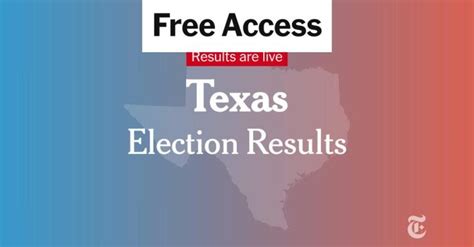 Texas Primary Election Results 2024 Primary Election Shotoe