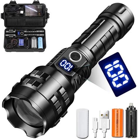 Buy Msagreen Flashlight Rechargeable Led Flashlights High Lumens