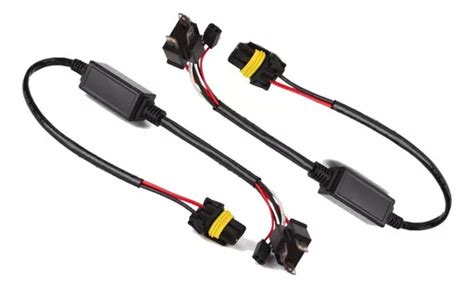 Par Cabo Simples Para Kit Bi Xenon 12v H4 Chicote Relé