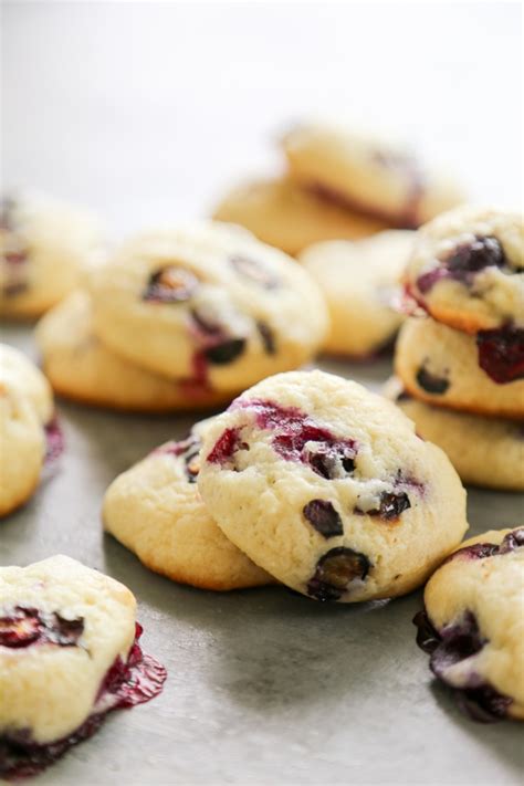 Blueberry Cream Cheese Cookies Dash Of Sanity