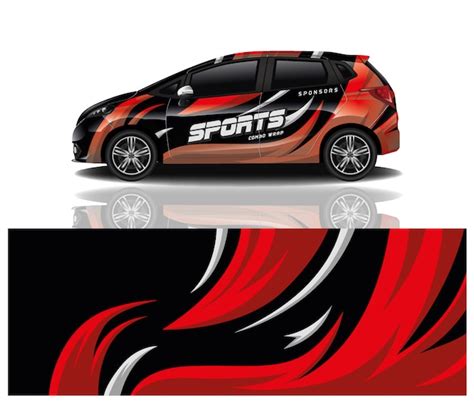 Premium Vector Car Decal Wrap