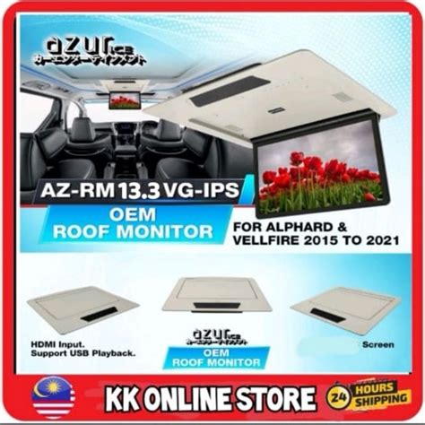 Toyota Alphard Vellfire Anh Full Hd Ips Screen Oem Roof