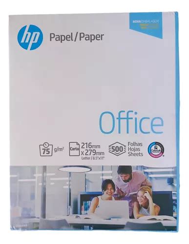 Resma De Papel Carta Marca Hp 500 Hojas MercadoLibre