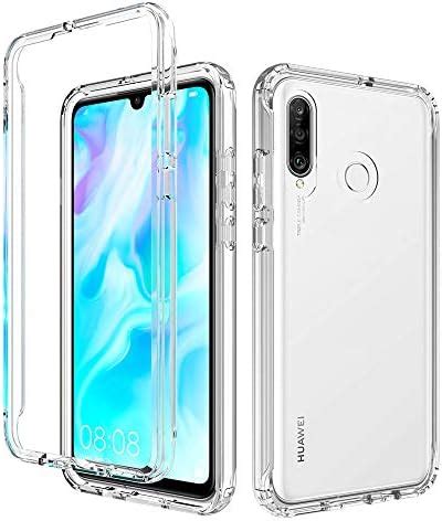 CELULARTE Funda Para Huawei P30 Lite 360 2 En 1 Bicolor Transparente