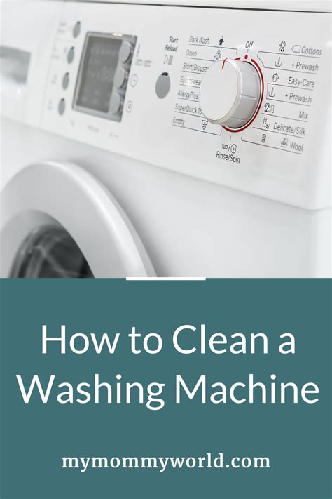 How To Clean A Washing Machine Clean A Washing Machine Washing