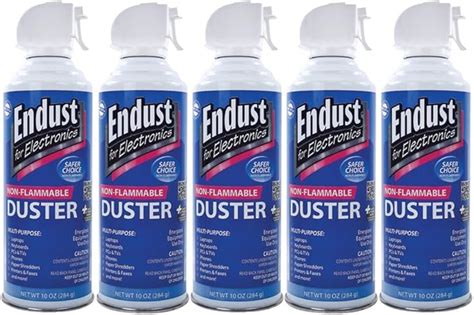 Endust 255050 Electronics Duster 5 Pk 10 Oz Non Flammable