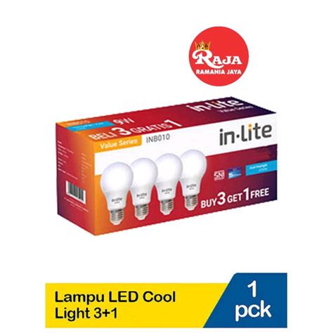 Jual NEW PAKET LAMPU LED IN LITE VALUE CAHAYA PUTIH SUPER TERANG SNI