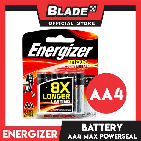 Energizer E91 MAX BP 4 AA 4 Pack 1 5V Lazada PH