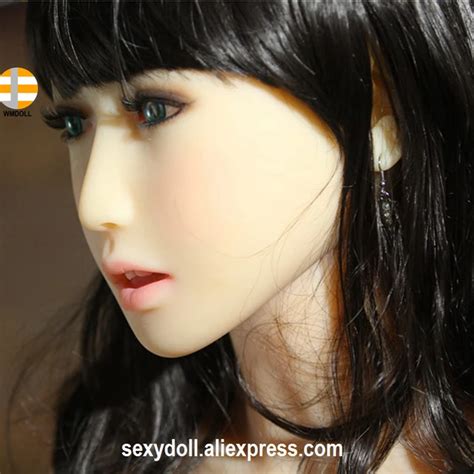 Wmdoll 22 Head Japanese Silicone Realistic Sex Doll Head Asian Face