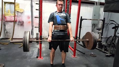 325 Deadlift Front View Youtube