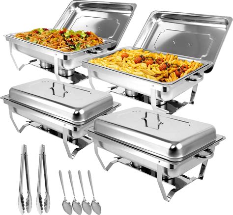 Mahlzeit Chafing Dish Profi Set Montpellier 3X Edelstahl