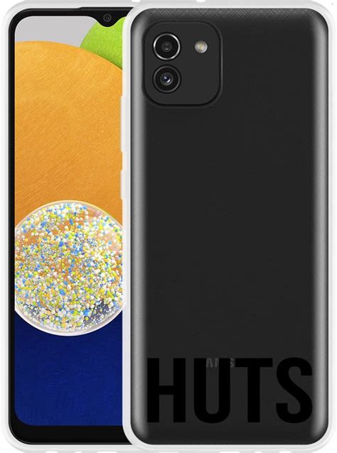 Samsung Galaxy A Hoesje Huts Zwart Designed By Cazy Bol