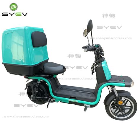 Syev Eec Certificate 60v Lithium Battery Food Delivery Electric Scooter