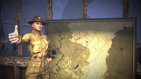 Fallout 76 Military Fatigues With Campaign Hat Fallout Military Hats