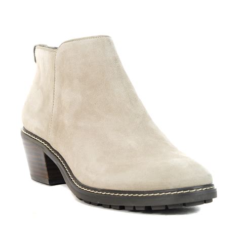 Sam Edelman Pryce Putty Suede Ankle Booties Wookicom