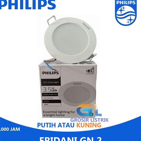 Jual Promo Philips Downlight Led Eridani W Putih Atau Kuning G Dl B