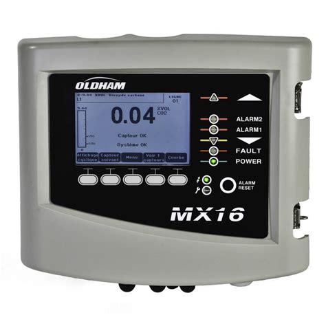 Central de detección de gas visualizador LCD MX 16 Teledyne Gas And