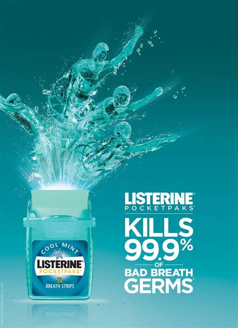 Listerine Ads Embrace Freshness For Confident Oral Care