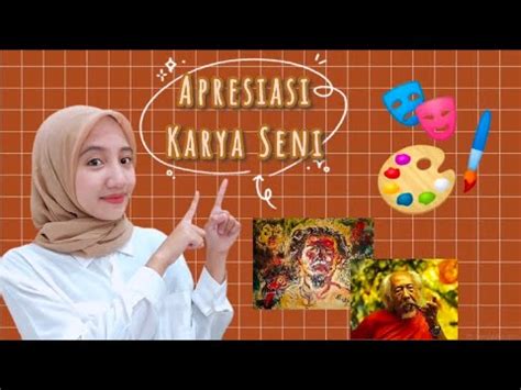 Apresiasi Karya Seni Lukisan Potret Diri Topeng Topeng Kehidupan