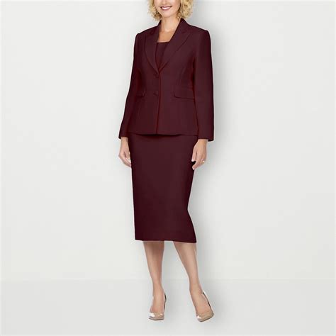 Giovanna Signature Skirt Suit 2 Pc Color Plum Jcpenney