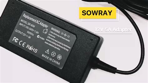 60w Ac Dc Adapter 12v 5a 6a 7a 8a 9a 10a 125a Switch Power Adapters