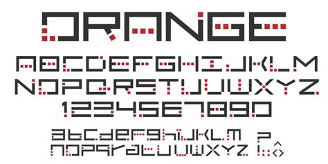 Pixel Font Lowercase Characters Royalty Free Vector Image