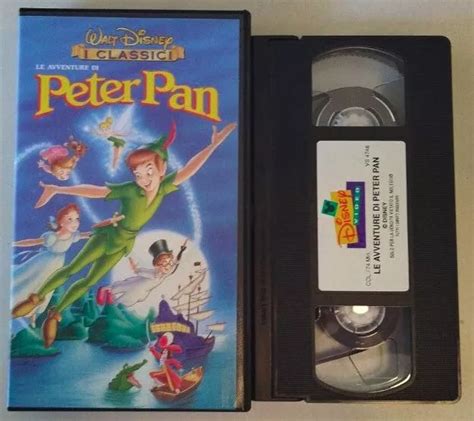 Vhs Peter Pan Le Avventure Di I Classici Disney Film