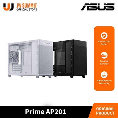 Asus Prime AP201 Tempered Glass Micro ATX And Mini ITX Chassis Gaming