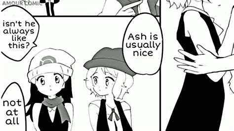 Amourshipping Comic Ash X Serena Ft Dawn Pokemon Youtube