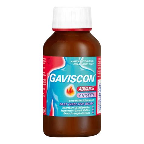 Gaviscon Advance Liquid Aniseed Suspension 200ml Broadway Pharmacy