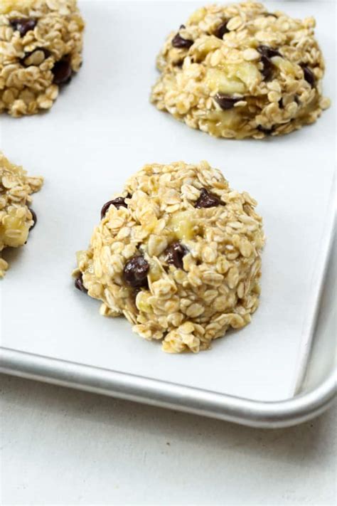 3 Ingredient Banana Oatmeal Cookies Organically Addison