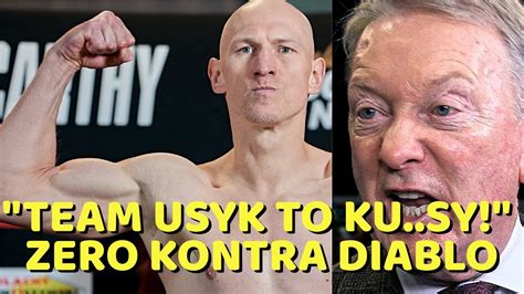 FRANK VS TEAM USYK TO KU SY I IDIOCI REWANŻ PO KO WRACA BOHATER