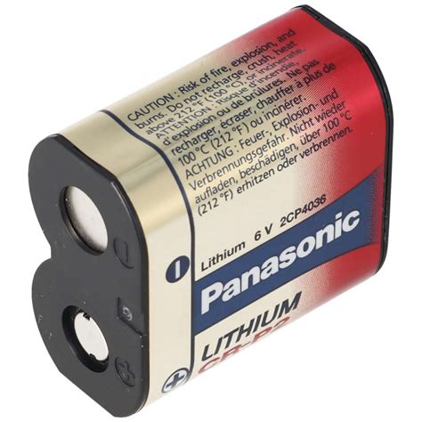 Panasonic Cr P Photo Batterie Cr P P Crp P Cr P Pep Volt