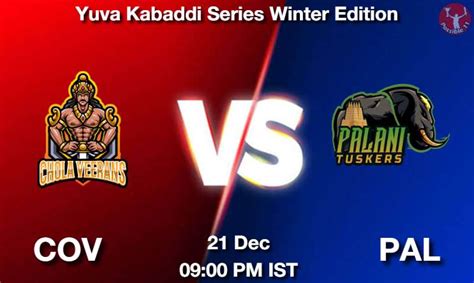 COV Vs PAL Dream11 Prediction Team Live Kabaddi 21 Dec 2022