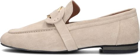 Beige Notre V Loafers Loafer Suede Lange Laarzen