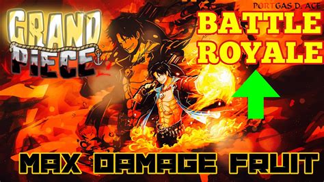 GPO Battle Royale MAX DAMAGE DEVIL FRUIT YouTube