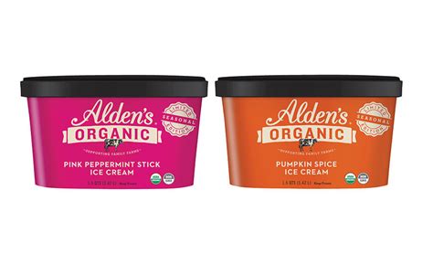 Alden’s Organic Ice Cream Releases Two Holiday Flavors Of Ice Cream 2017 10 10 Dairy Foods