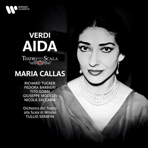 Verdi Aida Album By Maria Callas Tito Gobbi Fedora Barbieri