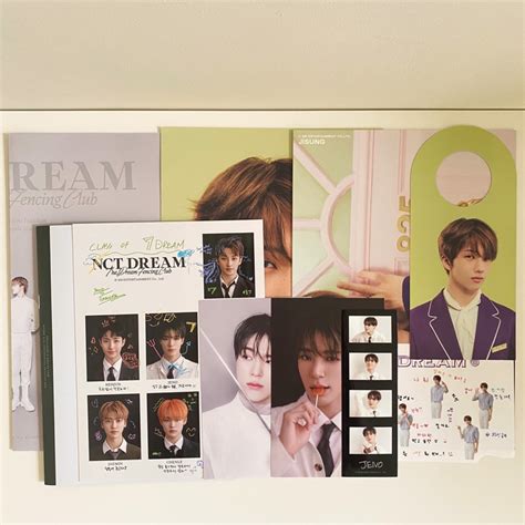 Jual Sharing Official NCT Dream Jeno Jisung Seasons Greetings SG 2022