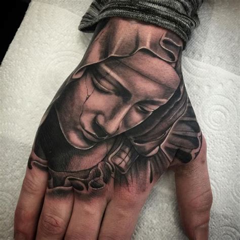 Tattoo Uploaded By Ross Howerton A Cracked Pieta By Tears Ig