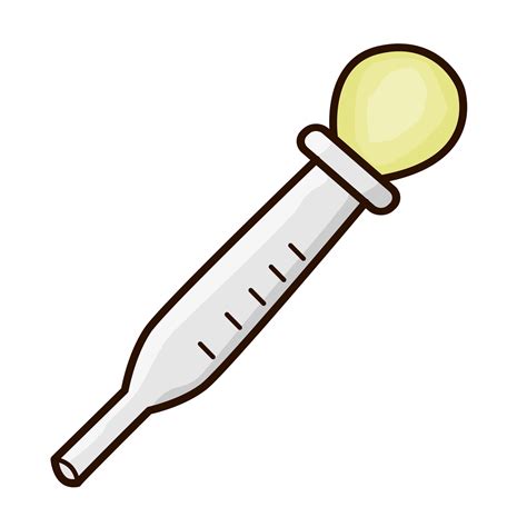 Laboratory Dropper Pipette Glass Vector Art At Vecteezy