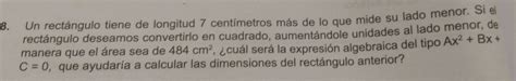 Solved Un Rect Ngulo Tiene De Longitud Cent Metros M S De Lo Que