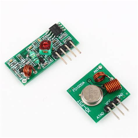 Mhz Rf Transmitter And Receiver Link Kit For Arduino Arm Mcu Wl Ebay