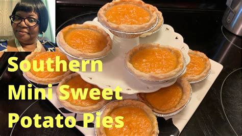 Southern Mini Sweet Potato Pies Youtube